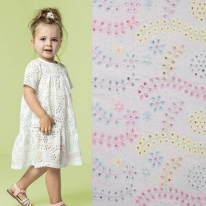 Coton  Broderie multicolor qjutie & the qjutest