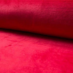 Cuddle fleece rouge - La boite à tissus