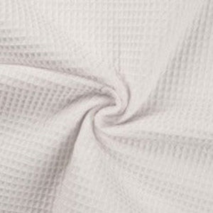 Eponge gaufré blanc - La boite à tissus