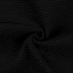 Eponge gaufré noir - La boite à tissus