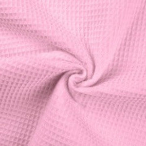 Eponge gaufré rose - La boite à tissus