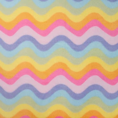 Cute fleece imprimé Zigzag- Multi