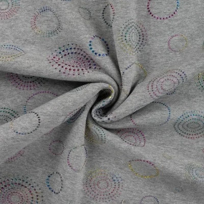 Happy fleece cercles multicolores