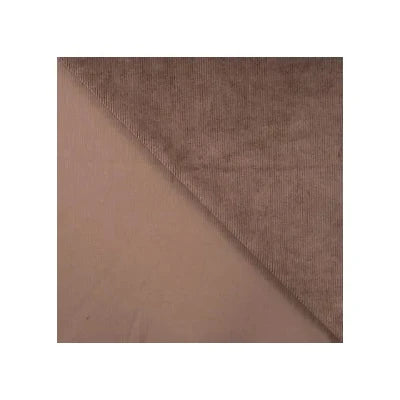 Velours côtelé stretch lavé- Taupe