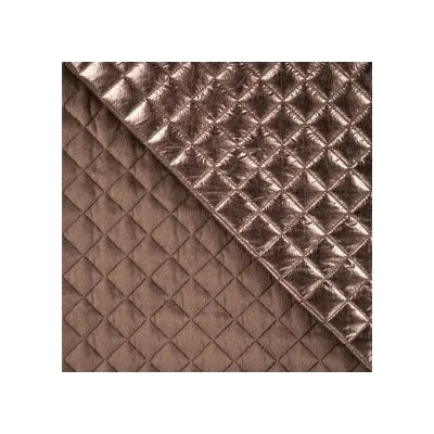 MATELASSE FROISSE INTERIEUR FOURRE- Bronze