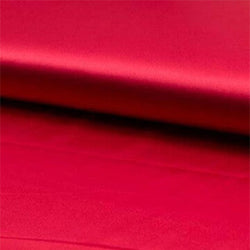 Satin extensible rouge - La boite à tissus