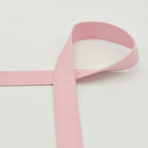 Sangle coton pour sacs 25 mm rose bébé - La boite à tissus