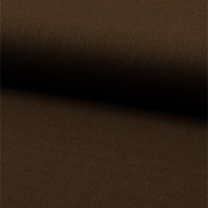 Canevas uni brun foncé - La boite à tissus