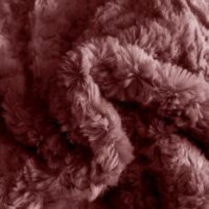 Fourrure astranimo rouge - La boite à tissus