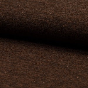 Jersey gold dobby brun - La boite à tissus